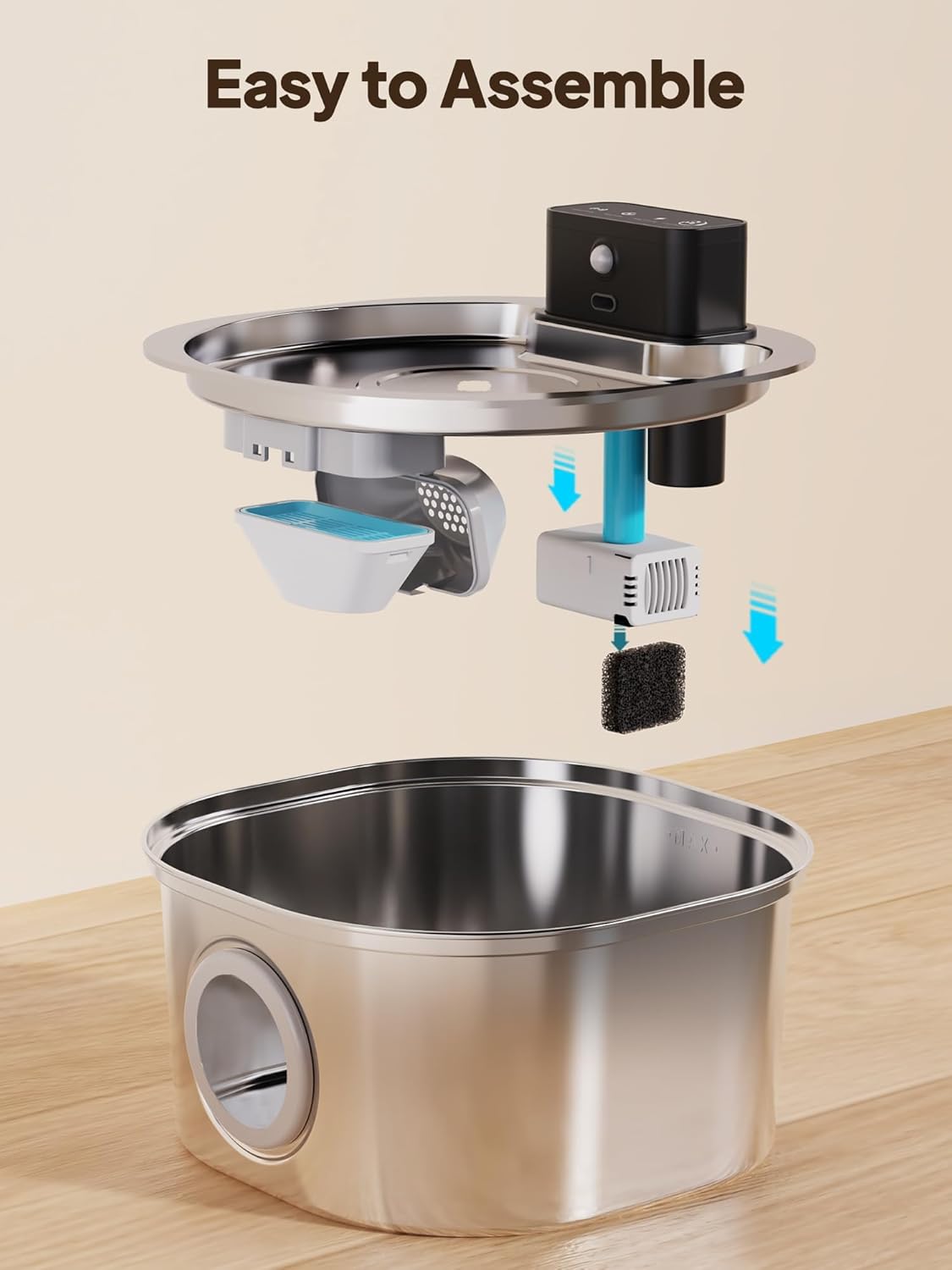 VOLUAS Water Fountain Pump
