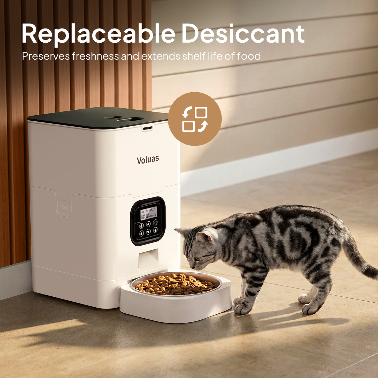 VOLUAS Automatic Feeder 4L