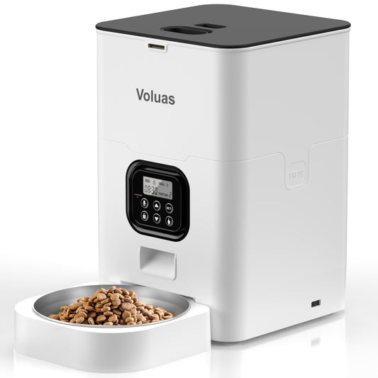 VOLUAS Automatic Pet Feeders for Cats and Dogs