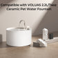 VOLUAS Ceramic Fountain Filters 3 Sets