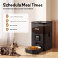 VOLUAS Black Automatic Feeder 4L