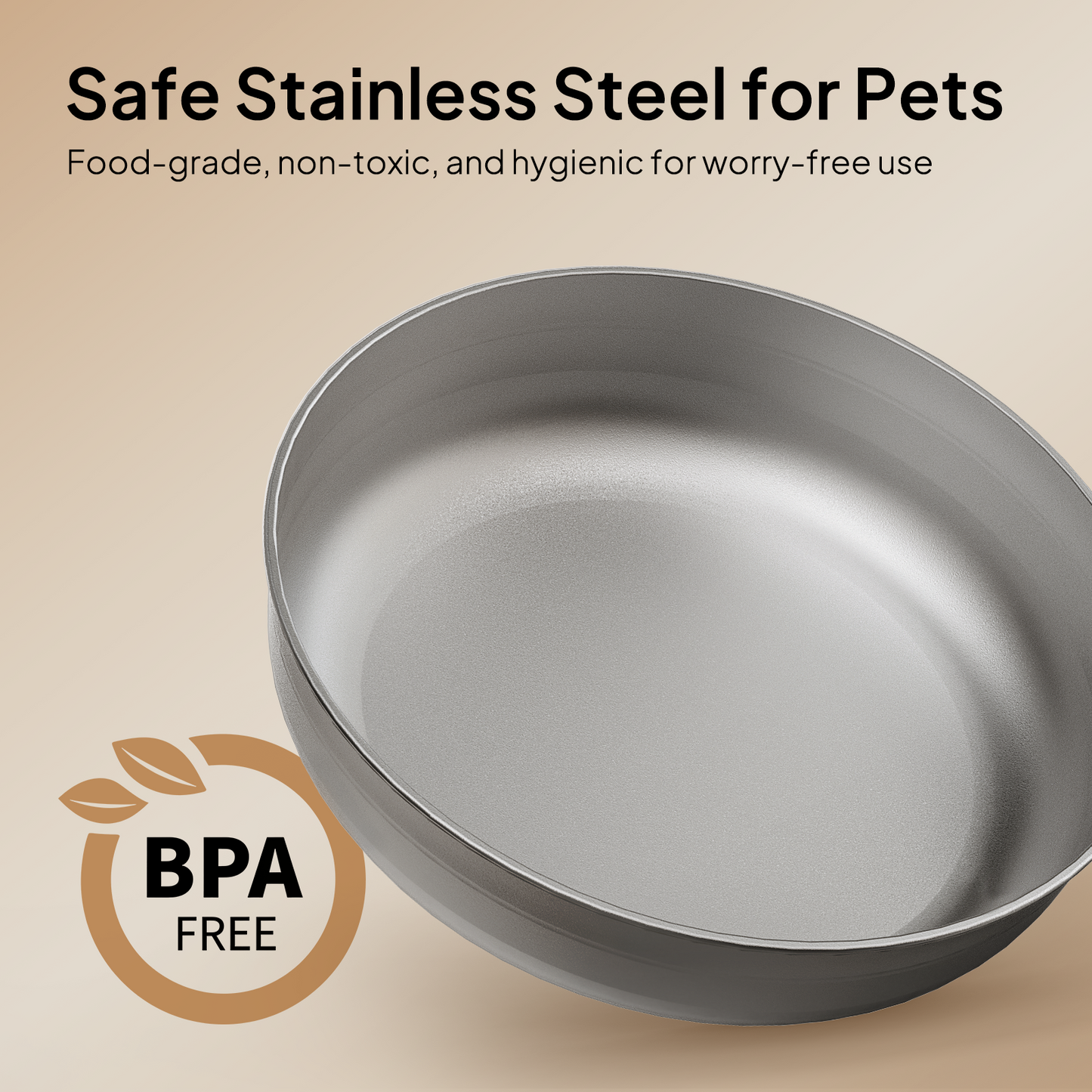 VOLUAS Smart 2 Pets Feeder White