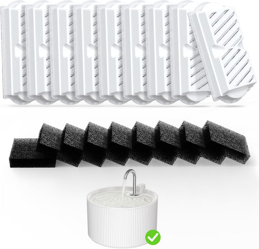 VOLUAS Ceramic Fountain Filters 9 Sets