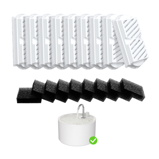 VOLUAS Ceramic Fountain Filters 9 Sets