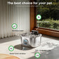 VOLUAS Dual Outlet Water Fountain 4 Filters