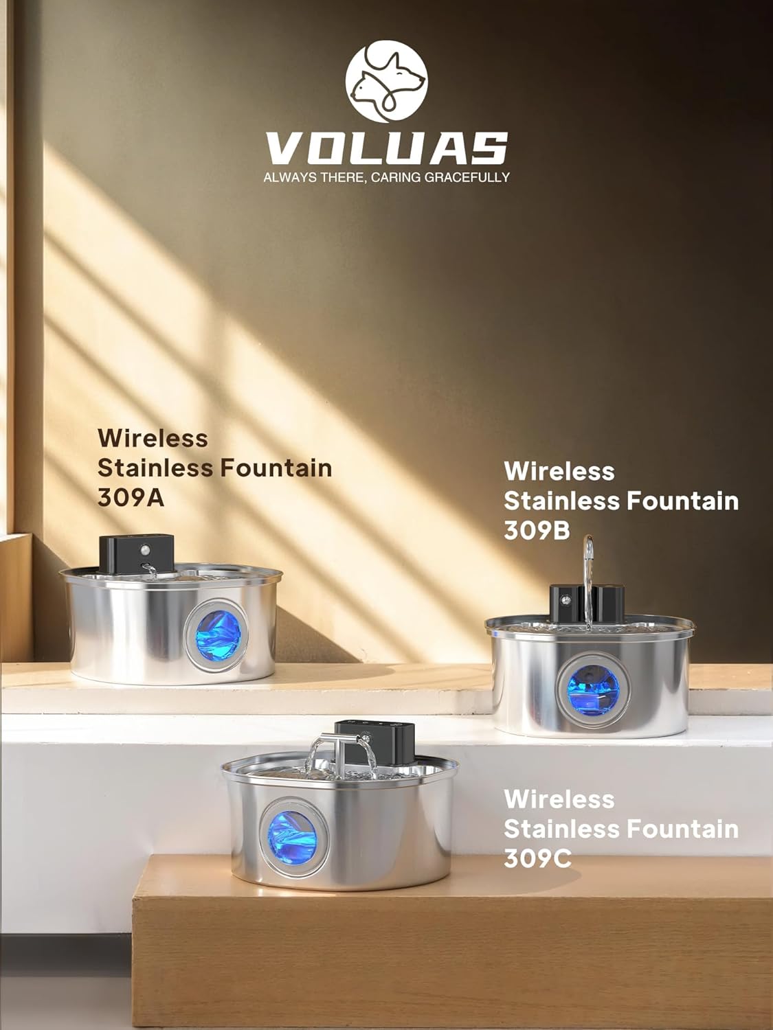 VOLUAS Water Fountain Pump
