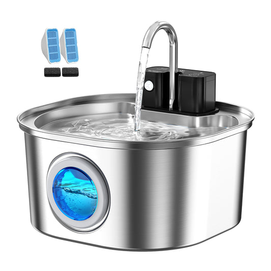 VOLUAS Wireless Water Fountain 2 Filters