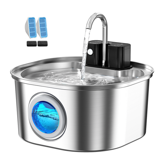 VOLUAS Wireless Water Fountain 2 Filters