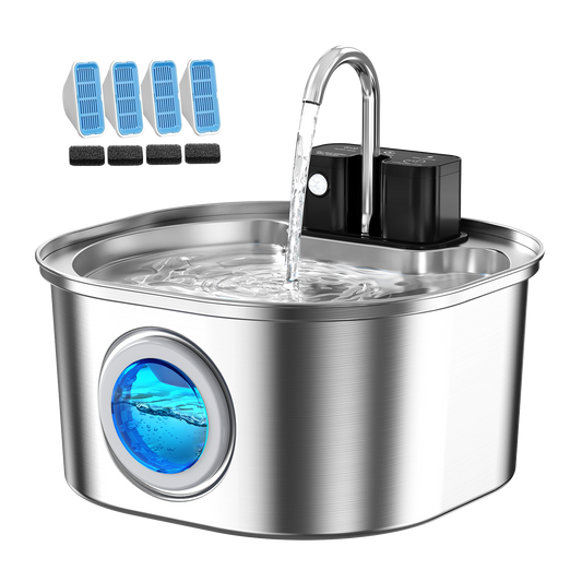 VOLUAS Wireless Water Fountain 4 Filters