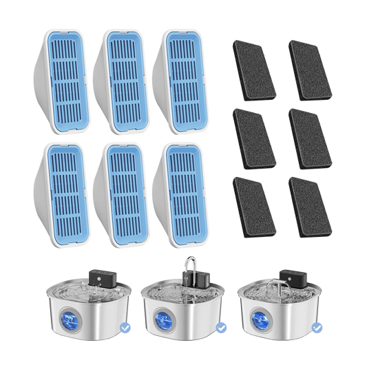 VOLUAS Water Fountain Filters 6 Sets