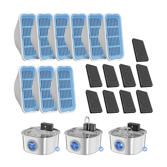 VOLUAS Water Fountain Filters 9 Sets
