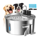 VOLUAS® Wireless Large Dogs Water Fountain 6 Filters
