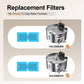 VOLUAS Large Dogs Water Fountain Filters 9 Sets